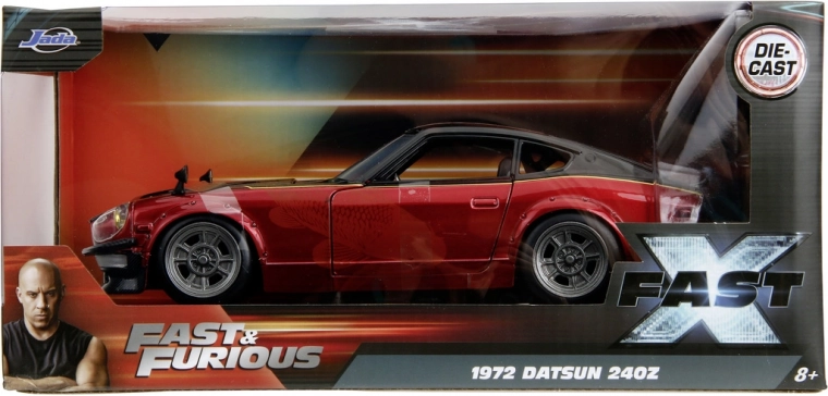 Jada Toys μοντέλο αυτοκινήτου Datsun 240Z 1972 1:24 Fast & Furious X