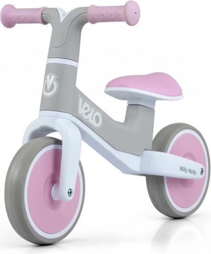 Παιδικό ποδηλατάκι ισορροπίας με τροχούς EVA 7", εργονομική σέλα και ελαφρύ σκελετό – ροζ