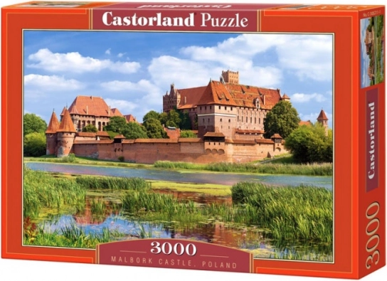 Παζλ 3000 κομματιών CASTORLAND κάστρο Malbork, Πολωνία
