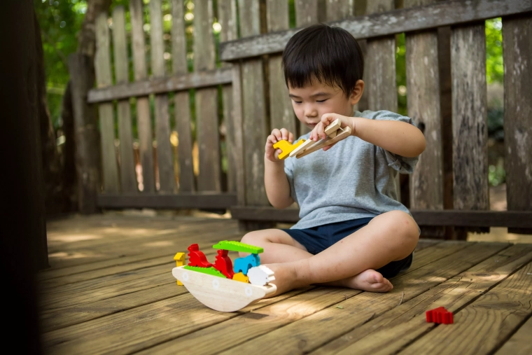 Οικολογικό ξύλινο παιχνίδι από την PlanToys