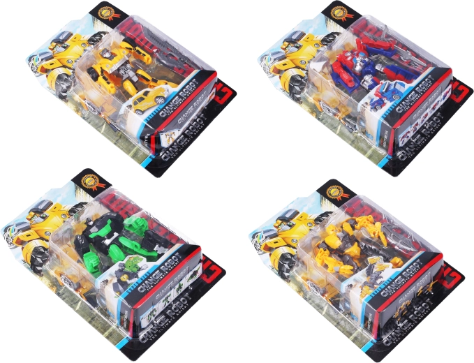 Μεταμορφούμενο ρομπότ-αυτοκίνητο Super Hero 11 cm - 1 τεμάχιο