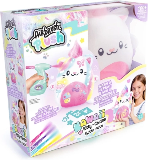 Δημιουργικό σετ Airbrush studio Kawaii γάτα