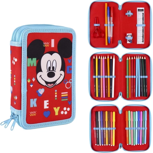 Εξοπλισμένη τριώροφη κασετίνα Mickey