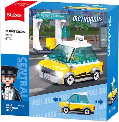 Sluban Metropolis κίτρινο ταξί
