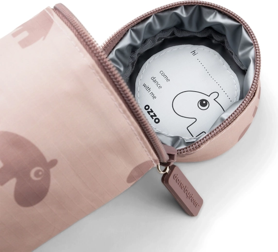 Θερμομονωτική θήκη μπουκαλιού Done by Deer Ozzo, ροζ