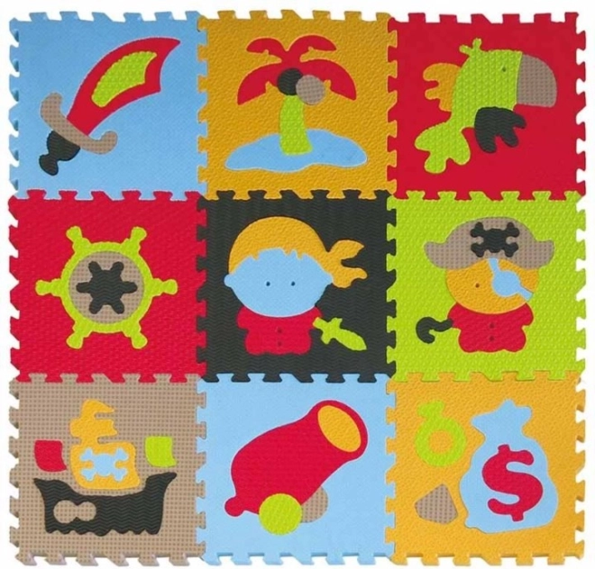 Baby Great αφρώδες παζλ Πειρατές 30 × 30 cm