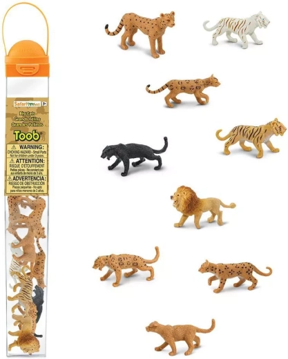 Safari Ltd. Toobs μεγάλες αιλουροειδείς γάτες