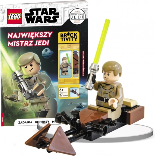 LEGO Star Wars Ο μεγαλύτερος Δάσκαλος Τζεντάι – διαδραστικό βιβλίο με μίνι φιγούρα του Luke Skywalker