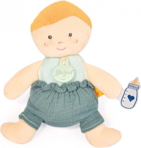 Doudou Jolijou κούκλα 18 cm πράσινη
