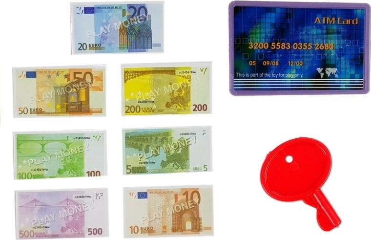 Πλούσιος εξοπλισμός τροφίμων και μέσων πληρωμής