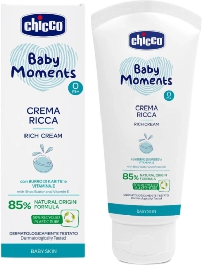 Chicco Baby Moments θρεπτική κρέμα για παιδιά 100 ml