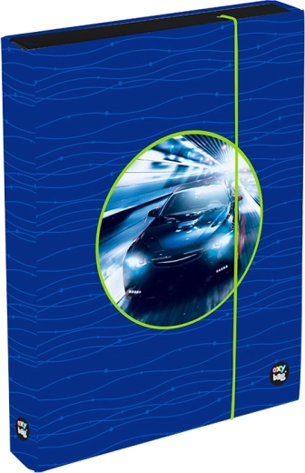 Κουτί για τετράδια A4 Jumbo OXY Sherpy Blue