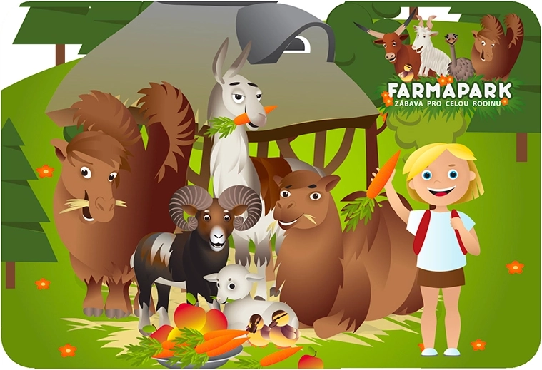 3D σουπλά Farmapark ζωάκια PRIME