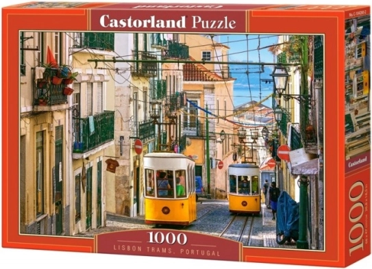 Παζλ 1000 κομματιών Τραμ της Λισαβόνας, Πορτογαλία