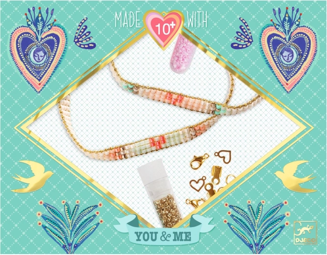 Βραχιόλια φιλίας DJECO Me&You πλεγμένα