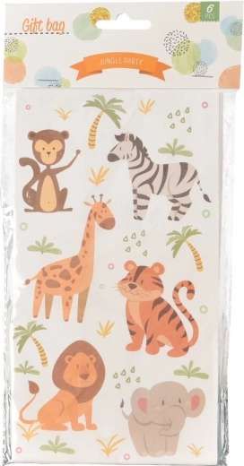 Δωροσακουλάκι Jungle 12 × 8 × 22 cm (6 τεμ.)