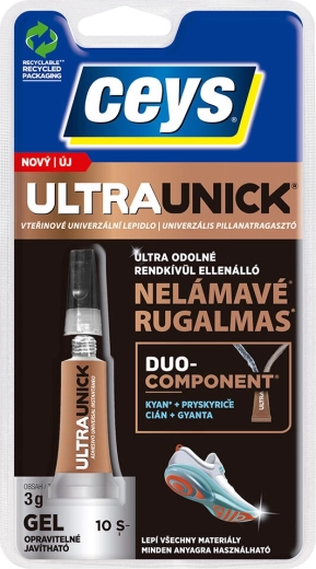 Στιγμιαία κόλλα σε gel ULTRAUNICK 3 g