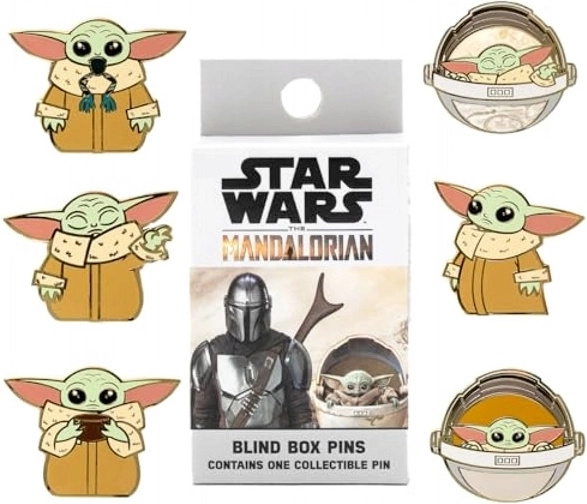 Funko Star Wars: The Mandalorian συλλεκτικό μεταλλικό σήμα Grogu - 1 τεμάχιο
