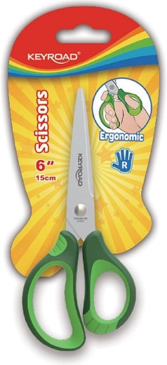 Σχολικά ψαλίδια KEYROAD Soft 15 cm