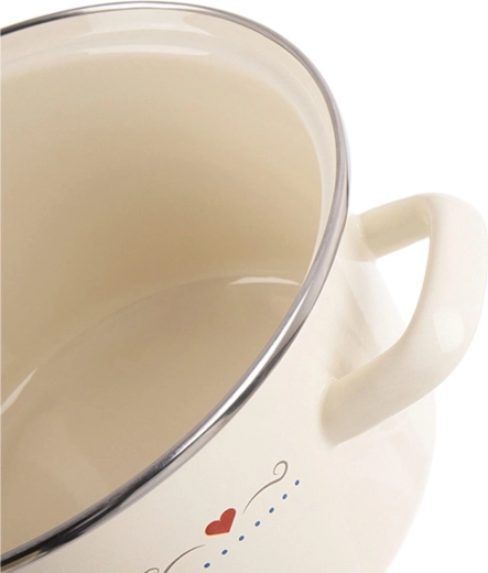 Ανθεκτικό σμάλτο και ανοξείδωτο τελείωμα