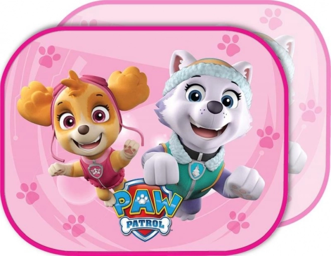 Παιδική αντηλιακή σκίαση PAW PATROL για κορίτσια 44 × 35 cm, 2 τεμ.