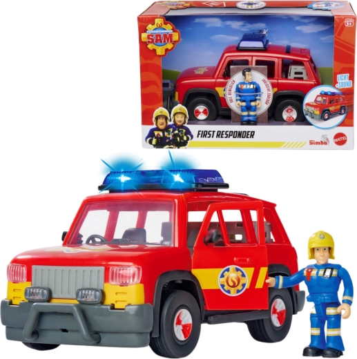 Πυροσβέστης ΣΑΜ όχημα διάσωσης 4×4 19 cm με φιγούρα Έλβις