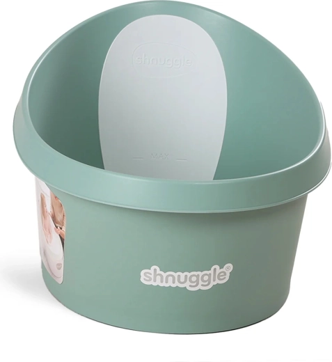 Μπανάκι Shnuggle για νήπια με υποστήριγμα – Ευκάλυπτος