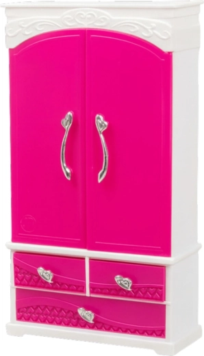 Ευρύχωρη ντουλάπα με λειτουργικές λεπτομέρειες