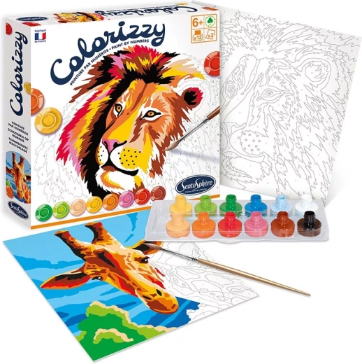 Sentosphere Colorizzy σαβάνα – ζωγραφική με αριθμούς