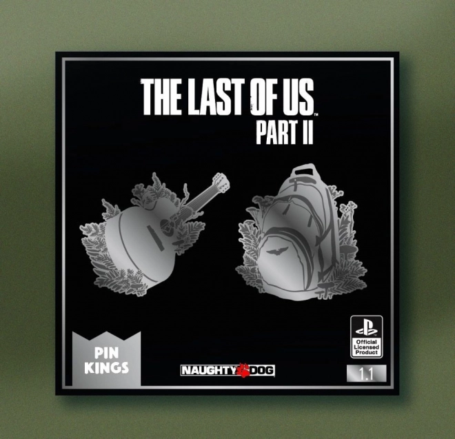 Καρφίτσες The Last of Us – σετ 2 μεταλλικών pins
