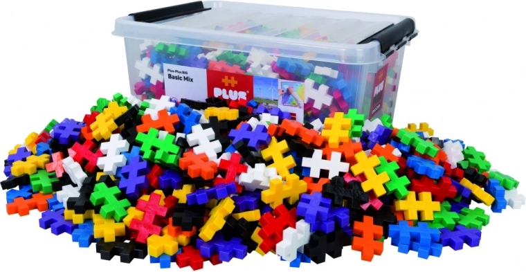 Plus-Plus BIG Box βασικό σετ 600 τεμαχίων
