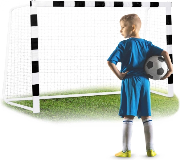 Ποδοσφαιρική εστία Neo-Sport 180 × 120 × 60 cm μαύρο-λευκό
