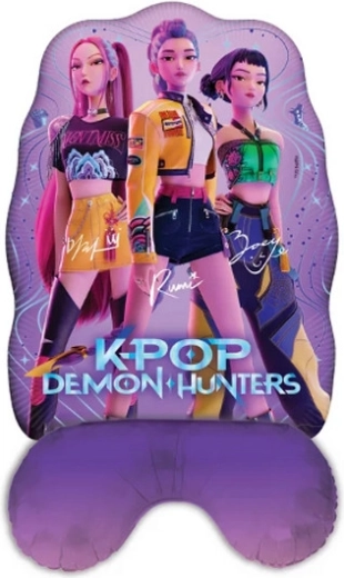 Όρθιο μπαλόνι αλουμινίου K-POP Demon Hunters