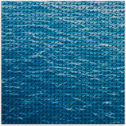 Σχεδιαστική βάση κατασκευών BRIXIES Plus - Νερό 25,5 x 25,5 cm