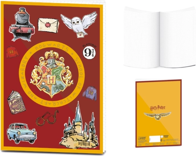 Harry Potter ριγέ μπλοκ