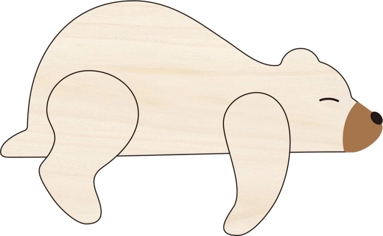 OH,POPPY! επιτοίχιο φωτιστικό ted the bear