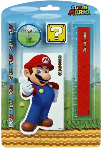 Σετ γραφής Super Mario 5 τεμαχίων