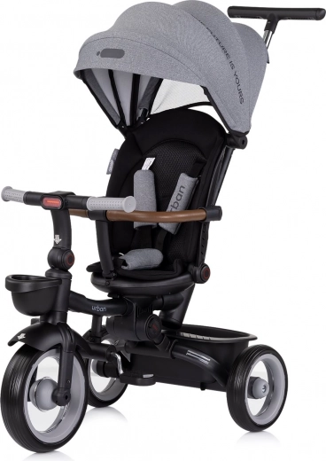 Chipolino Τρίκυκλο με τέντα Urban 2v1 Anthracite