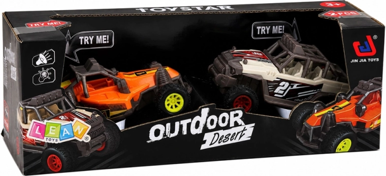 Δύο buggy στη συσκευασία για αγώνες και παιχνίδι μαζί
