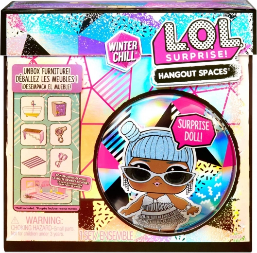L.O.L. Surprise Winter Chill Hangout Spaces – σάουνα με κούκλα Ice