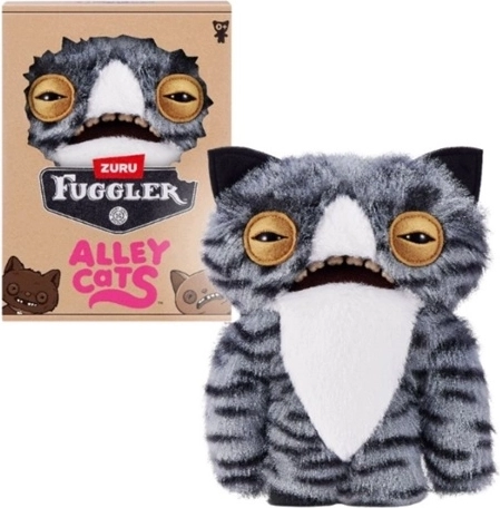 ZURU Fuggler Alley Cats λούτρινη γάτα Wide Eyed Cat 23 cm