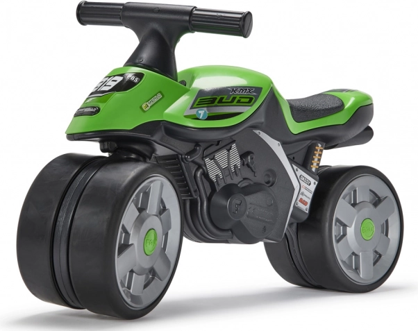 Falk ποδηλατάκι ισορροπίας Baby Moto Team Bud Racing πράσινο