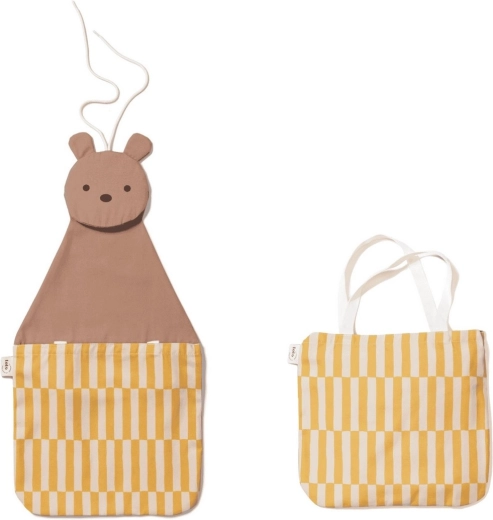 Play&Go toto επιτοίχιος οργανωτής και τσάντα Bear