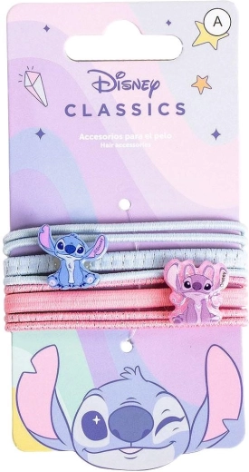 Σετ λαστιχάκια μαλλιών Disney Lilo & Stitch (Stitch) – 8 τεμ.