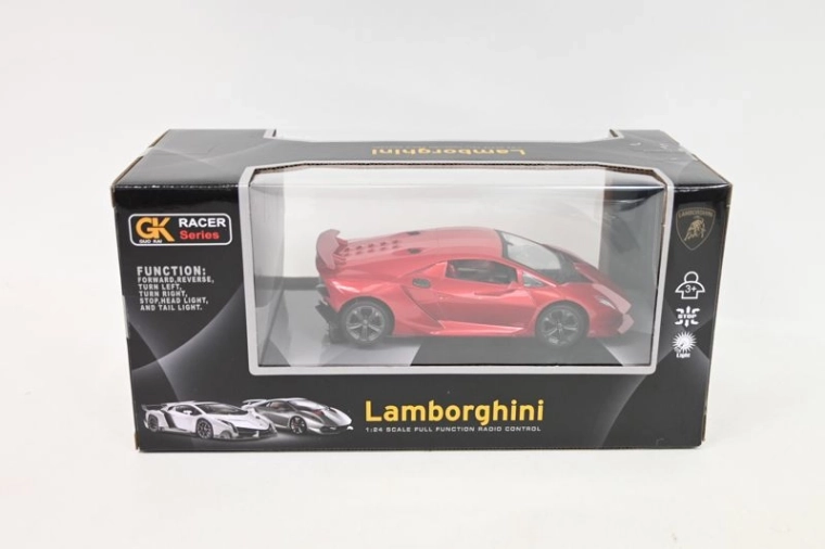 Τηλεκατευθυνόμενο αυτοκίνητο RC Lamborghini Sesto Elemento κόκκινο 18 cm