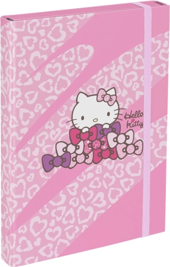 Θήκες για σχολικά τετράδια A4 Hello Kitty Sweet Leopard