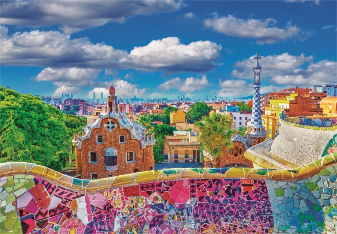 Παζλ 1000 κομματιών Park Güell Βαρκελώνη