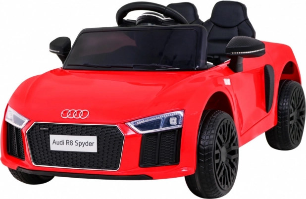 Παιδικό ηλεκτρικό αυτοκινητάκι Audi R8 Spyder με τηλεχειριστήριο, τροχούς EVA και LED