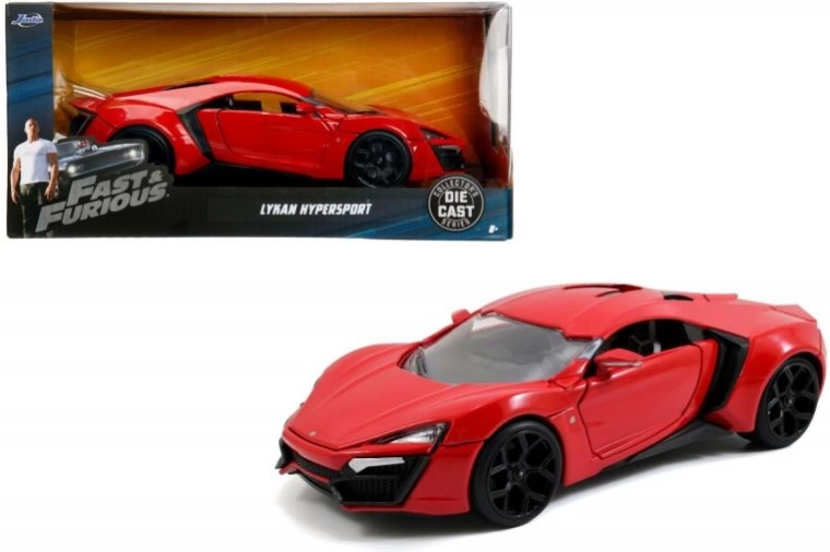 Αυτοκινητάκι Fast & Furious Lykan Hypersport 1/24