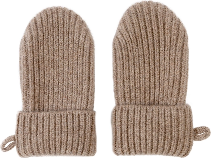 Πλεκτά γαντάκια merino Lodger buffalo για μωρά 0–12 μηνών